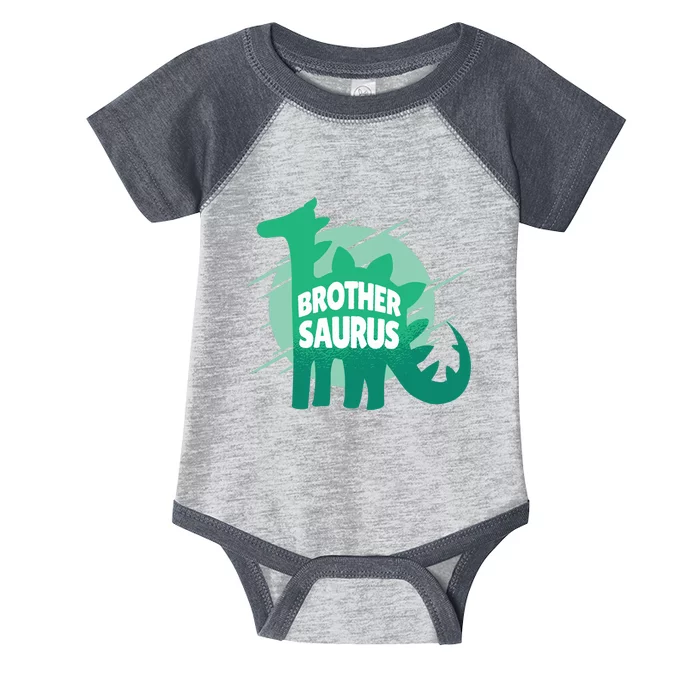 Brother Saurus Infant Baby Jersey Bodysuit