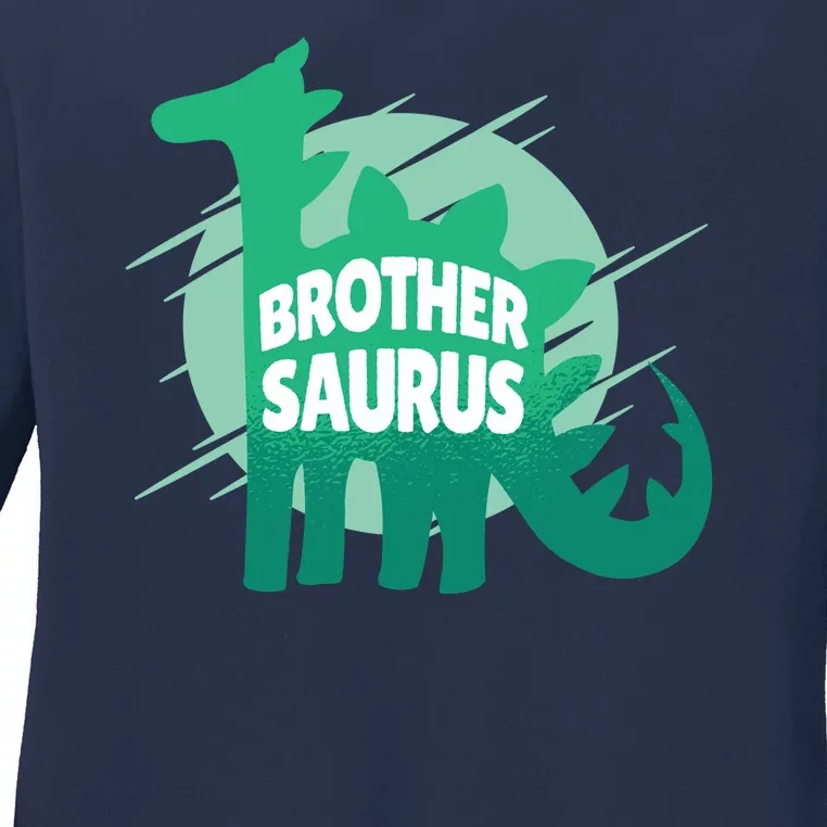 Brother Saurus Ladies Long Sleeve Shirt