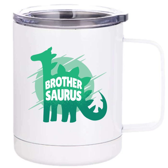 Brother Saurus Front & Back 12oz Stainless Steel Tumbler Cup