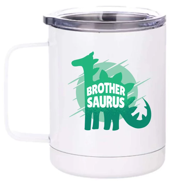 Brother Saurus Front & Back 12oz Stainless Steel Tumbler Cup