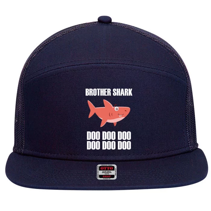 Brother Shark Doo 7 Panel Mesh Trucker Snapback Hat