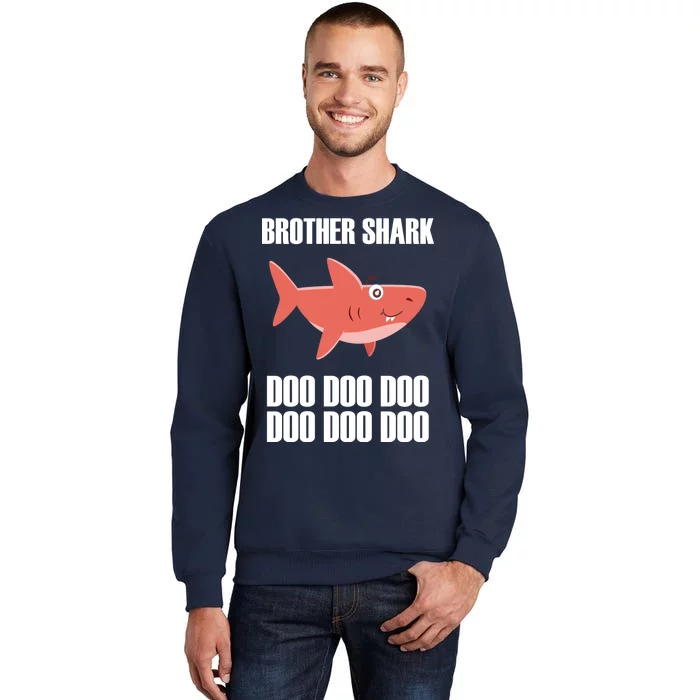 Brother Shark Doo Tall Sweatshirt