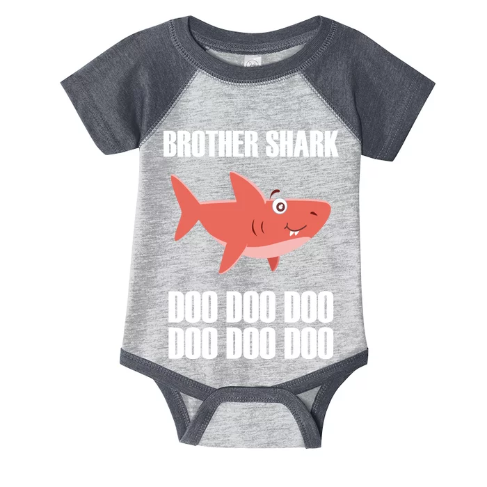 Brother Shark Doo Infant Baby Jersey Bodysuit