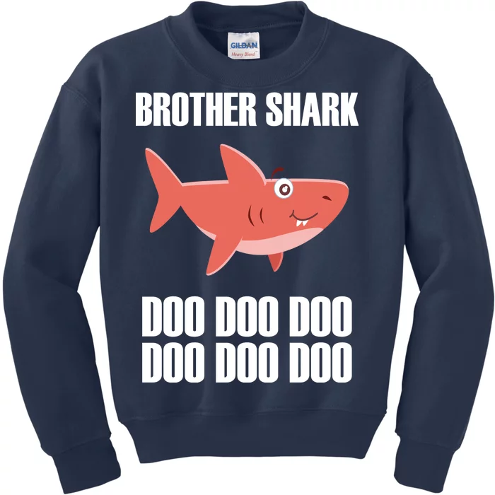 Brother Shark Doo Kids Sweatshirt