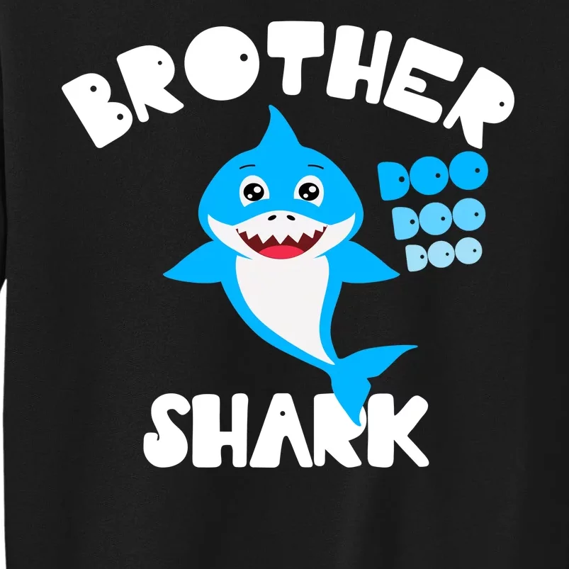 Brother Shark Doo Dpp Dpp Funny Tall Sweatshirt