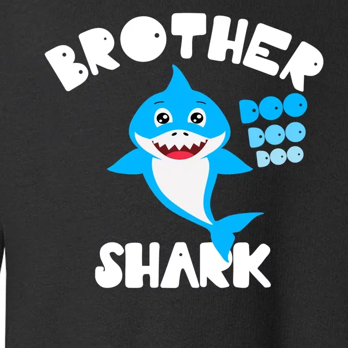 Brother Shark Doo Dpp Dpp Funny Toddler Sweatshirt