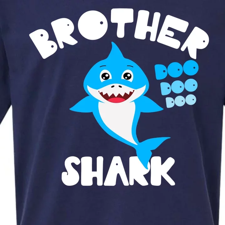 Brother Shark Doo Dpp Dpp Funny Sueded Cloud Jersey T-Shirt