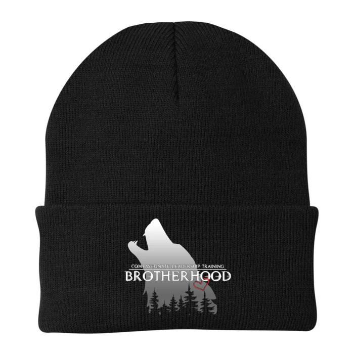 Brotherhood Compassionate Leadership Training Wolf Knit Cap Winter Beanie