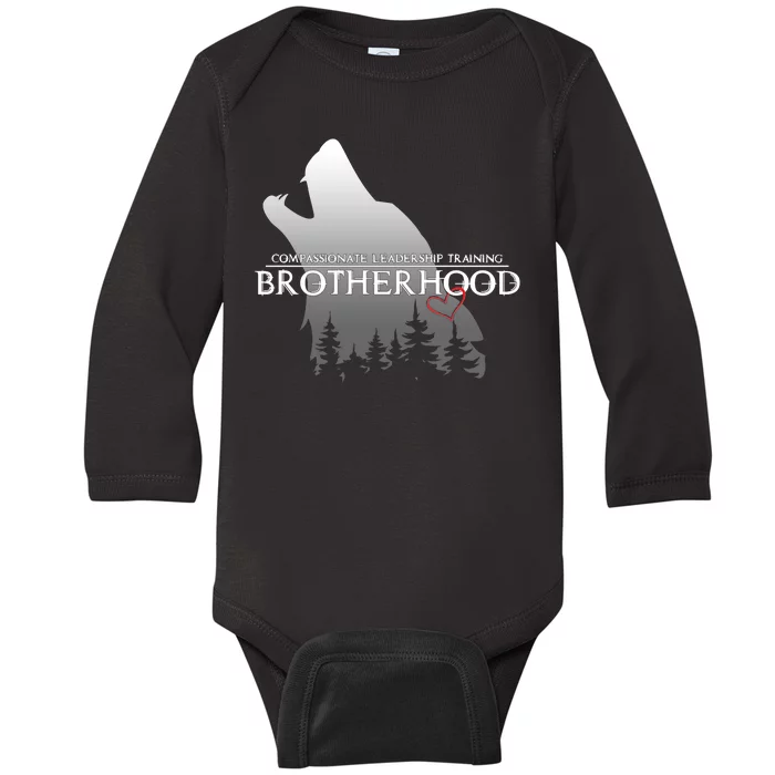 Brotherhood Compassionate Leadership Training Wolf Baby Long Sleeve Bodysuit