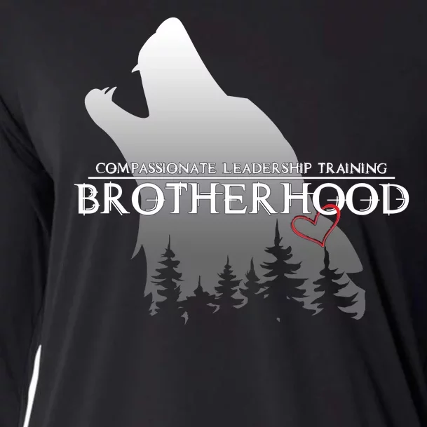 Brotherhood Compassionate Leadership Training Wolf Cooling Performance Long Sleeve Crew