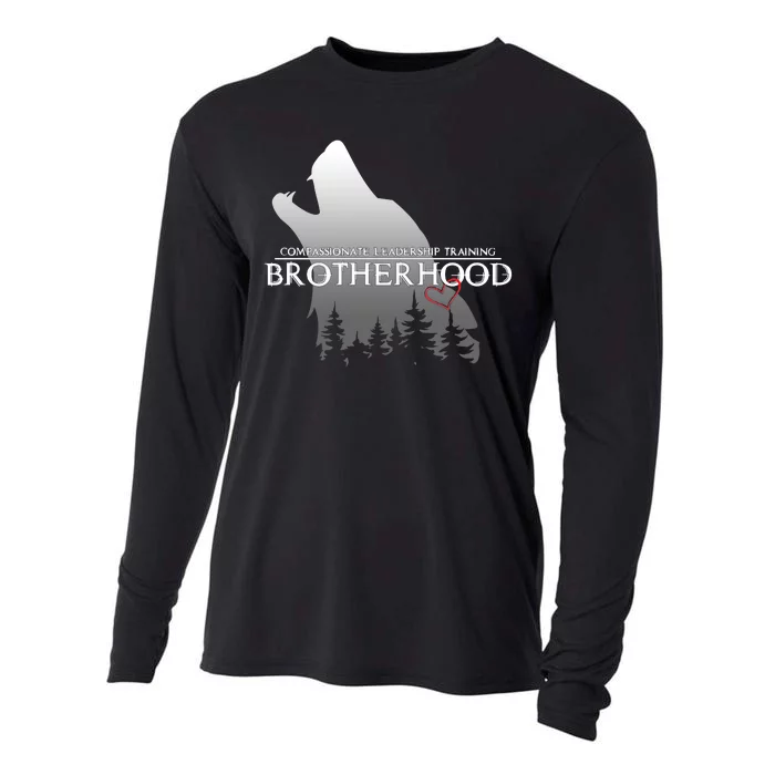 Brotherhood Compassionate Leadership Training Wolf Cooling Performance Long Sleeve Crew