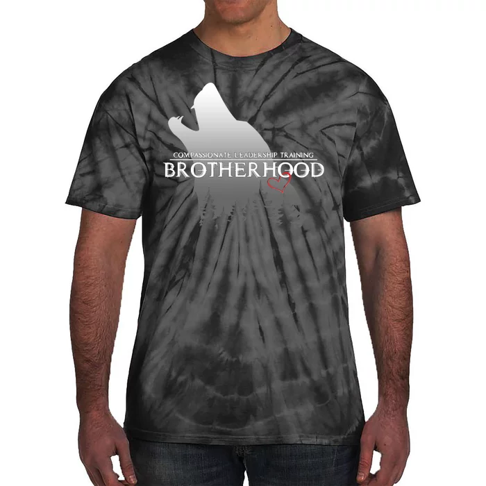 Brotherhood Compassionate Leadership Training Wolf Tie-Dye T-Shirt