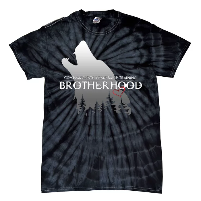 Brotherhood Compassionate Leadership Training Wolf Tie-Dye T-Shirt