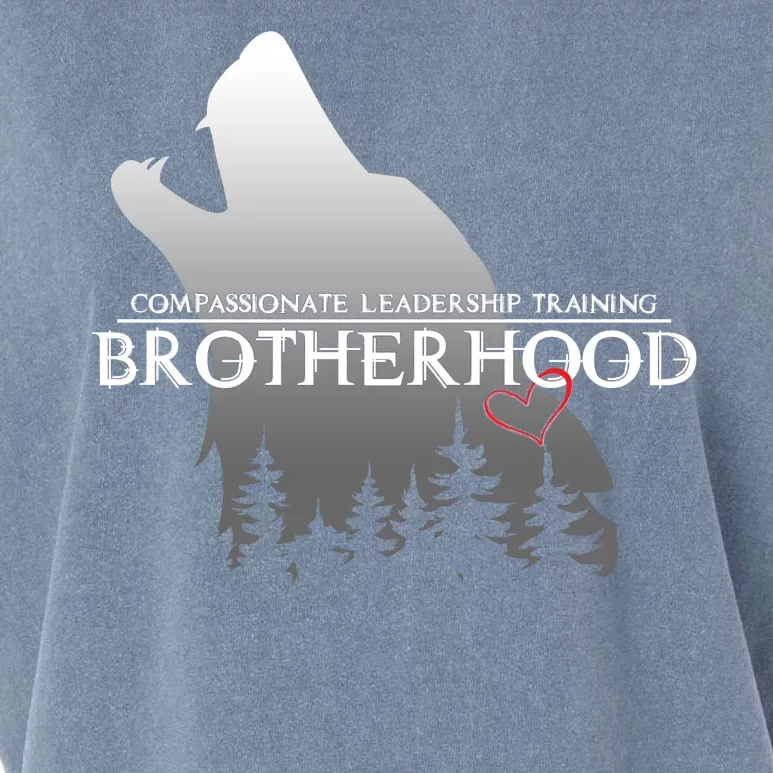 Brotherhood Compassionate Leadership Training Wolf Garment-Dyed Women's Muscle Tee