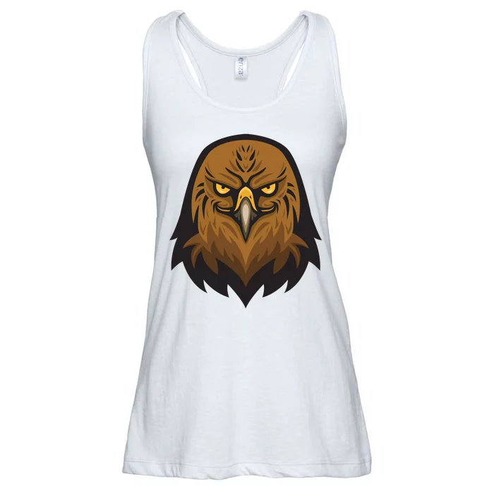 Brown Eagle Ladies Essential Flowy Tank