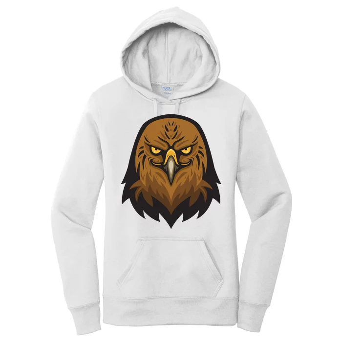 Brown Eagle Women's Pullover Hoodie