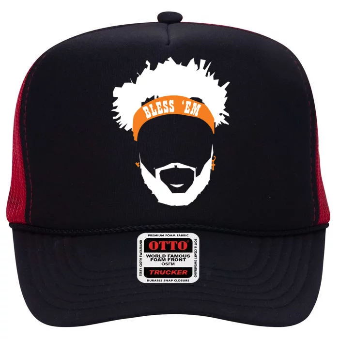 Browns Bless 'Em High Crown Mesh Trucker Hat