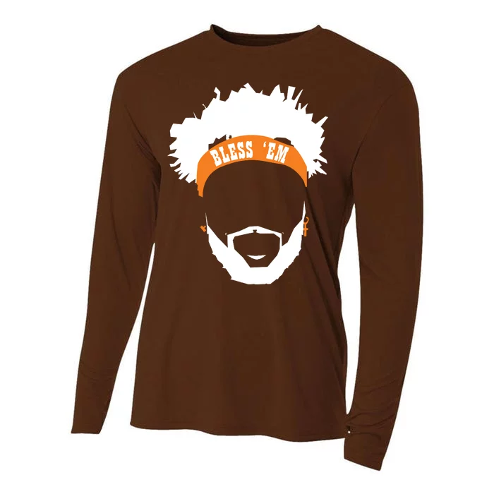 Browns Bless 'Em Cooling Performance Long Sleeve Crew