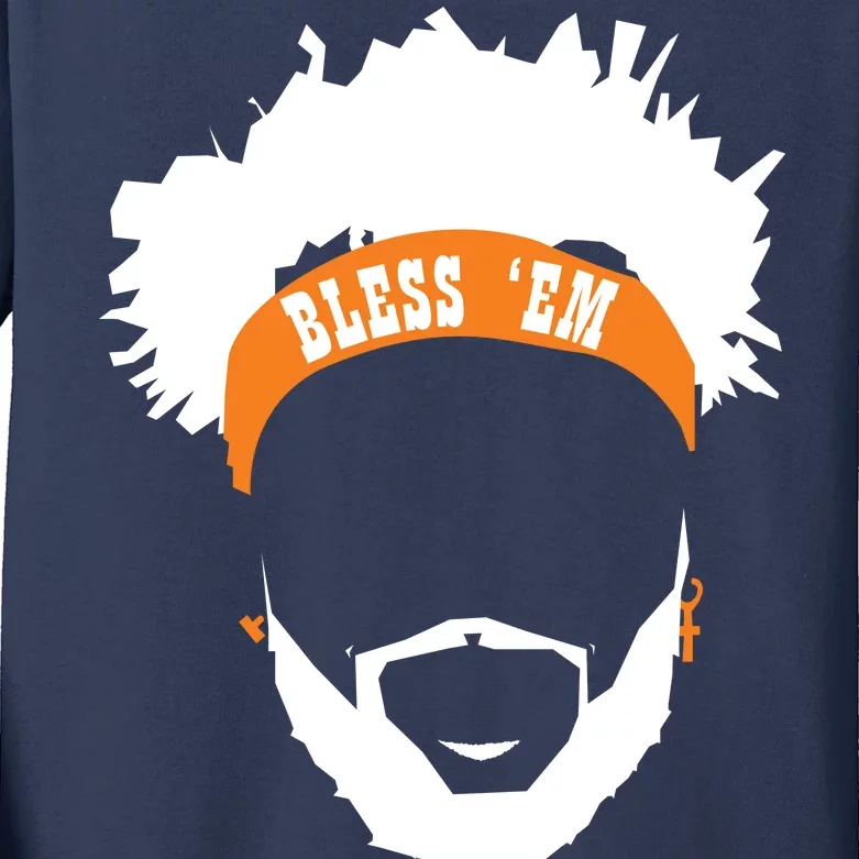 Browns Bless 'Em Kids Long Sleeve Shirt