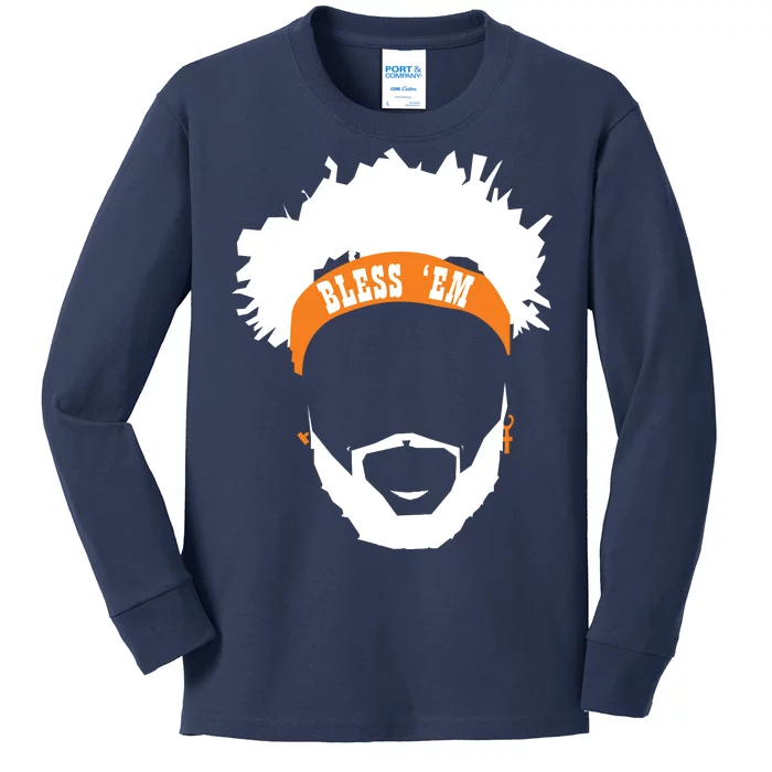 Browns Bless 'Em Kids Long Sleeve Shirt