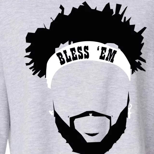 Browns Bless 'Em Cropped Pullover Crew