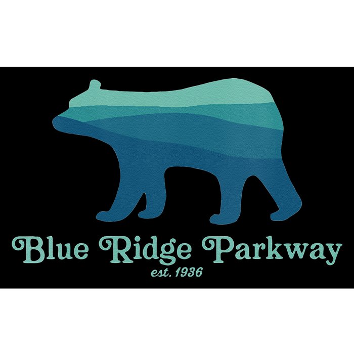 Blue Ridge Parkway Bear Smokies Appalachian Mountains Bumper Sticker