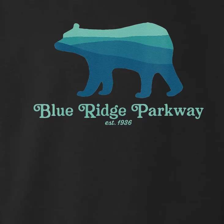 Blue Ridge Parkway Bear Smokies Appalachian Mountains Toddler Hoodie