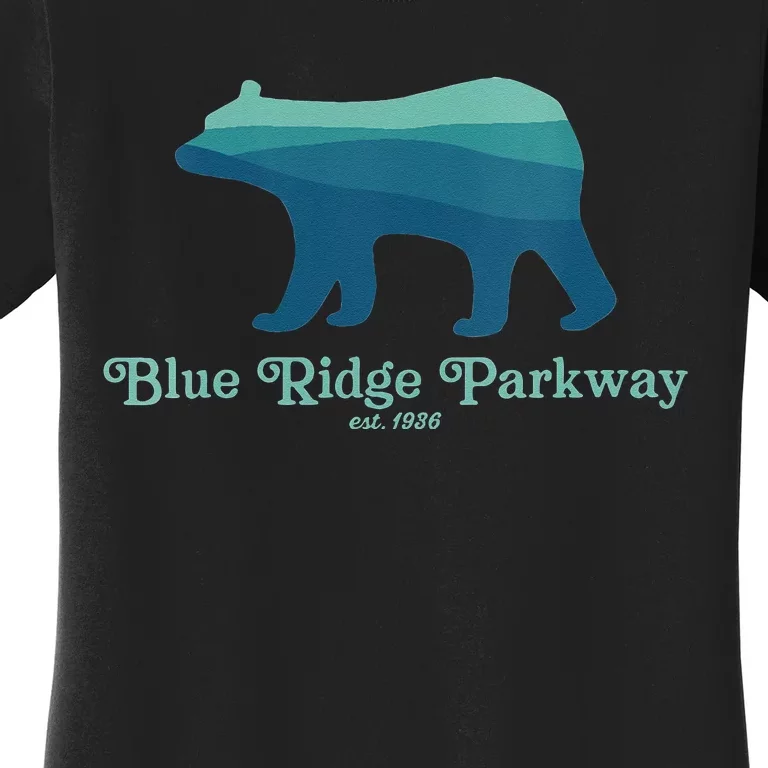 Blue Ridge Parkway Bear Smokies Appalachian Mountains Women's T-Shirt