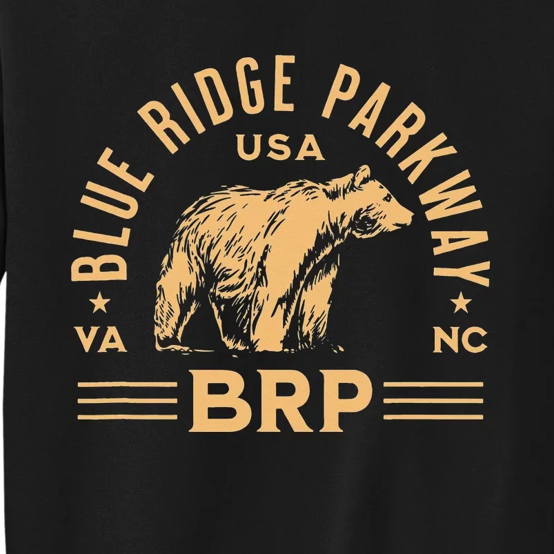 Blue Ridge Parkway BRP North Carolina Virginia Bear Design Sweatshirt