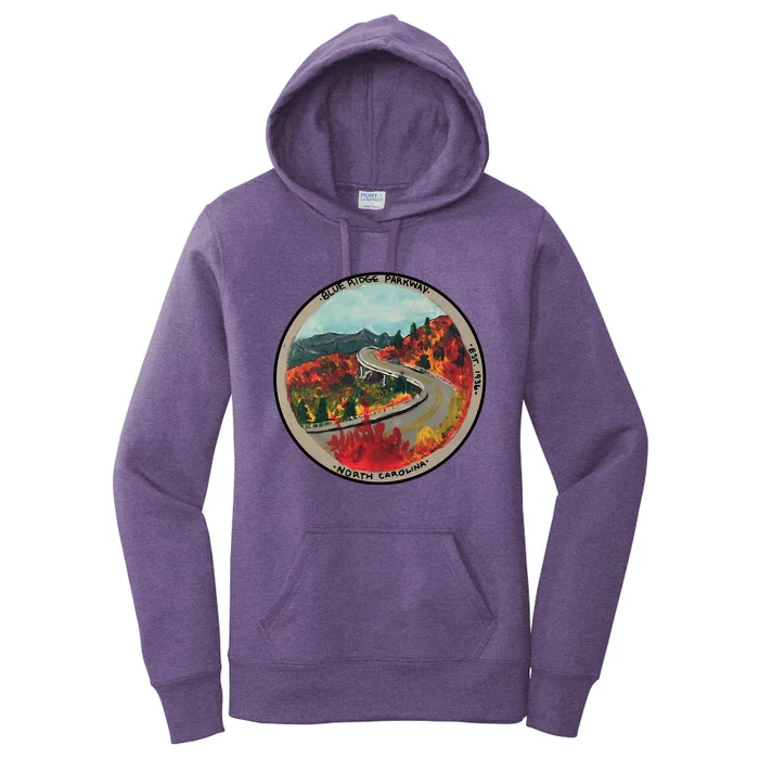 Blue Ridge Parkway Viaduct Women's Pullover Hoodie