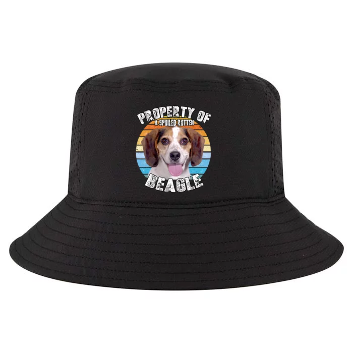 Beagle Retro Property Of Cool Comfort Performance Bucket Hat