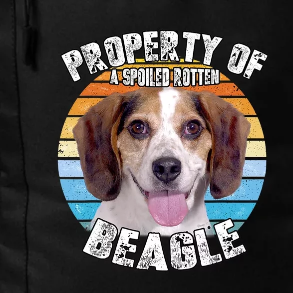 Beagle Retro Property Of Daily Commute Backpack