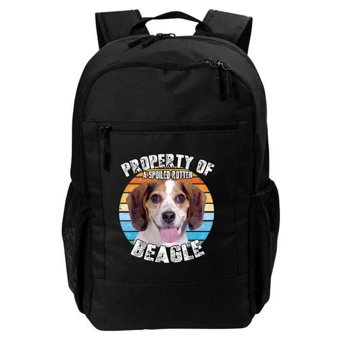 Beagle Retro Property Of Daily Commute Backpack