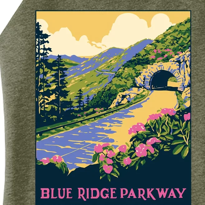 Blue Ridge Parkway Women’s Perfect Tri Rocker Tank