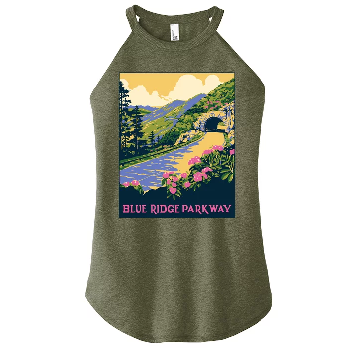 Blue Ridge Parkway Women’s Perfect Tri Rocker Tank