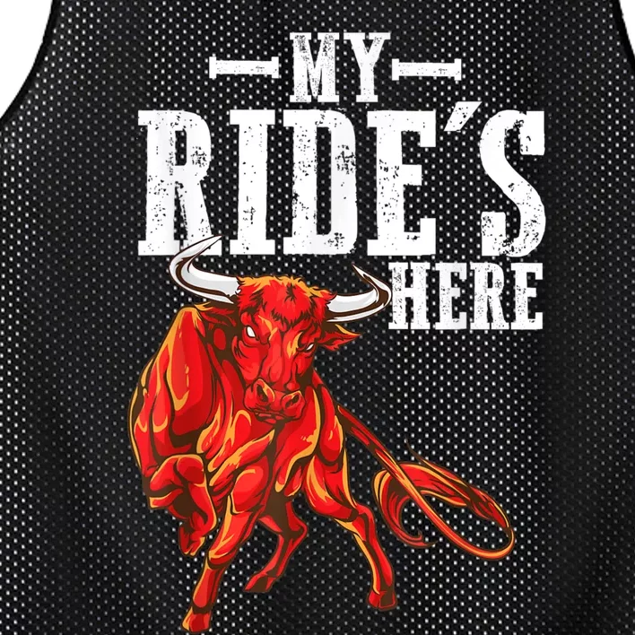 Bull Riding PBR Rodeo Bull Riders For Western Ranch Cowboys Mesh Reversible Basketball Jersey Tank