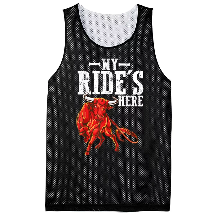 Bull Riding PBR Rodeo Bull Riders For Western Ranch Cowboys Mesh Reversible Basketball Jersey Tank