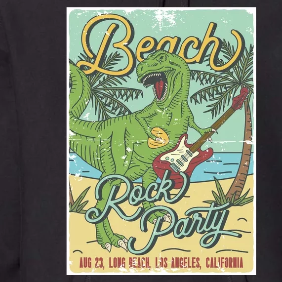 Beach Rock Party Premium Hoodie