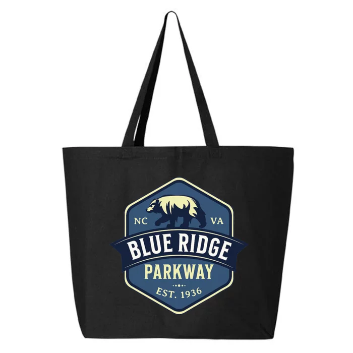 Blue Ridge Parkway BRP North Carolina And Virginia Design 25L Jumbo Tote