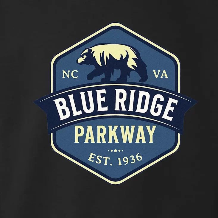 Blue Ridge Parkway BRP North Carolina And Virginia Design Toddler Hoodie