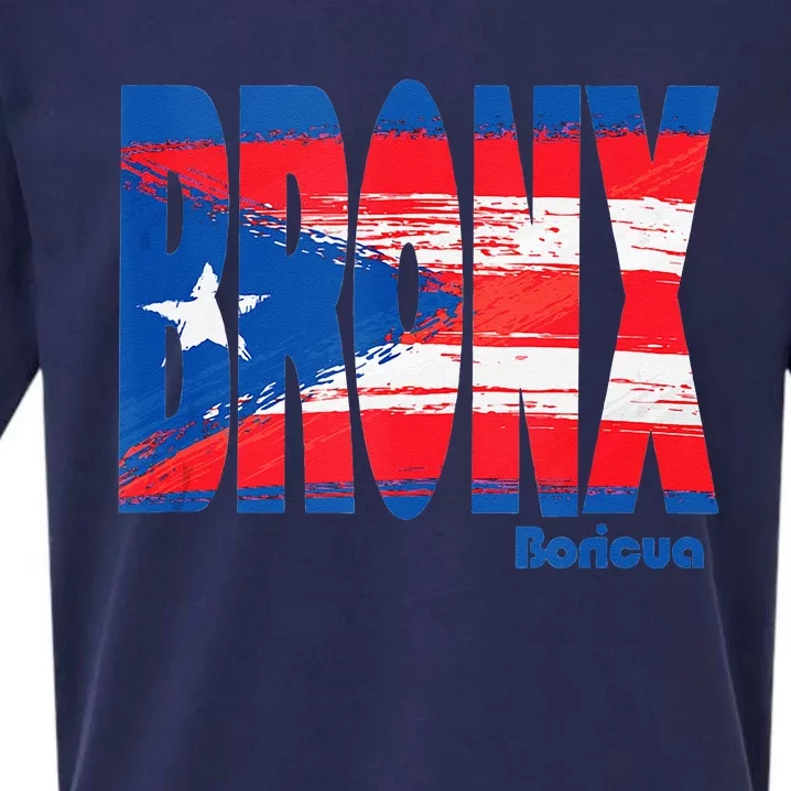 Boricua Roots Puerto Rico Pride PR Bronx Puerto Rico Flag Sueded Cloud Jersey T-Shirt