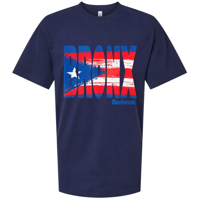 Boricua Roots Puerto Rico Pride PR Bronx Puerto Rico Flag Sueded Cloud Jersey T-Shirt