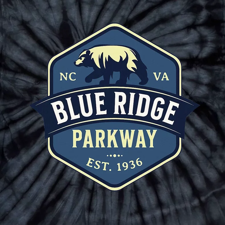 Blue Ridge Parkway Brp North Carolina And Virginia Tie-Dye T-Shirt