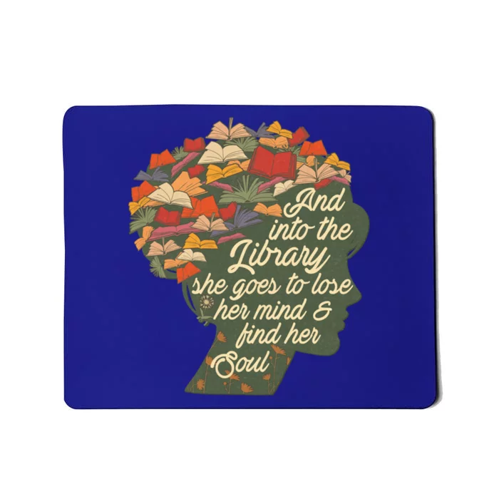 Bookworm Reader Reading Day Librarian Book Lover Quote Gift Mousepad