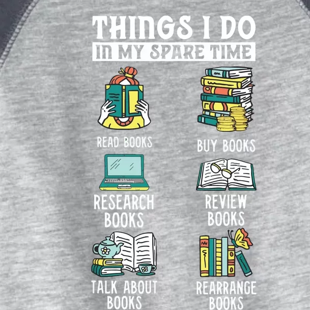 Book Reading Reviewing Books Free Time Bookworm BookishBook Reading Reviewing Bo Toddler Fine Jersey T-Shirt