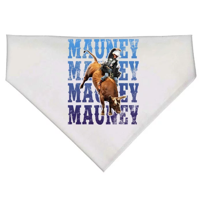 Bull Riders Rodeo Cowboy And Bull Riders USA-Made Doggie Bandana