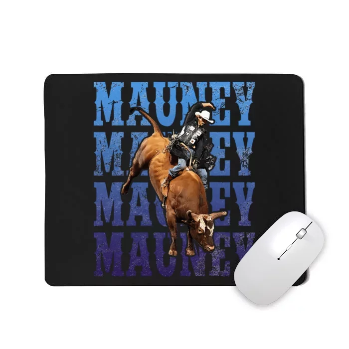 Bull Riders Rodeo Cowboy And Bull Riders Mousepad