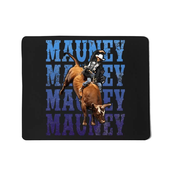 Bull Riders Rodeo Cowboy And Bull Riders Mousepad