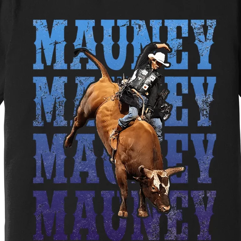 Bull Riders Rodeo Cowboy And Bull Riders Premium T-Shirt