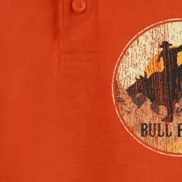 Bull Riding Rodeo Western Country Dry Zone Grid Performance Polo